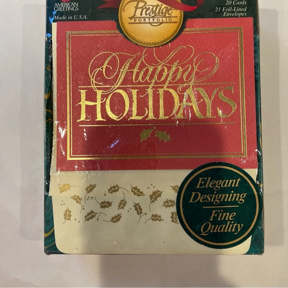 American Greetings elegant holiday